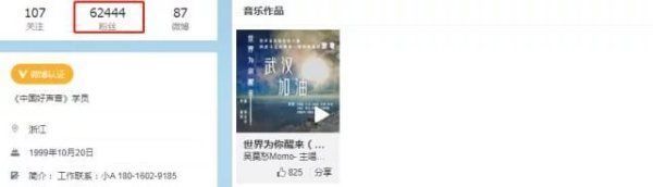 最惨|《好声音》现状最惨的冠军学员,时至今日,粉丝总数仍然不足7万