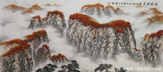  翰墨|华南艺术文化丨 翰墨山水情——杨德祺山水画作品赏析