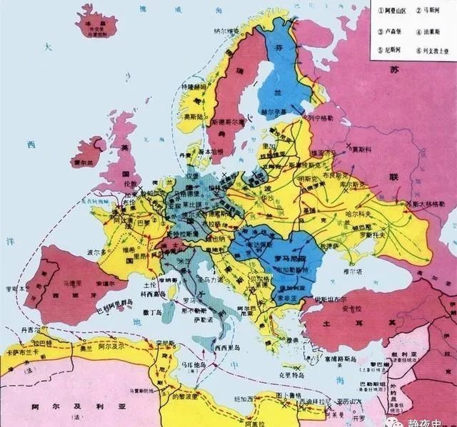 不济|一拳能敌三手?明明实力不济,为何二战时希特勒要选择三线作战?