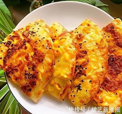 做法|「奶香玉米饼」的做法+配方,早餐不知道吃什么一定要尝试这个
