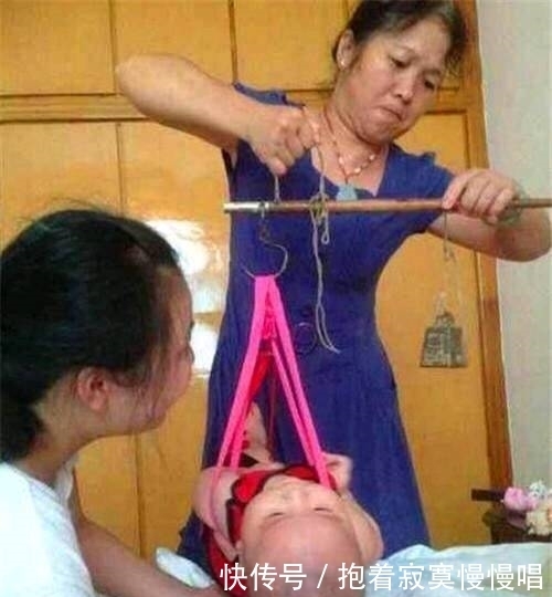 图片|趣味图片幽默段子:哈哈哈,奶奶你就是这样给宝宝称重的吗