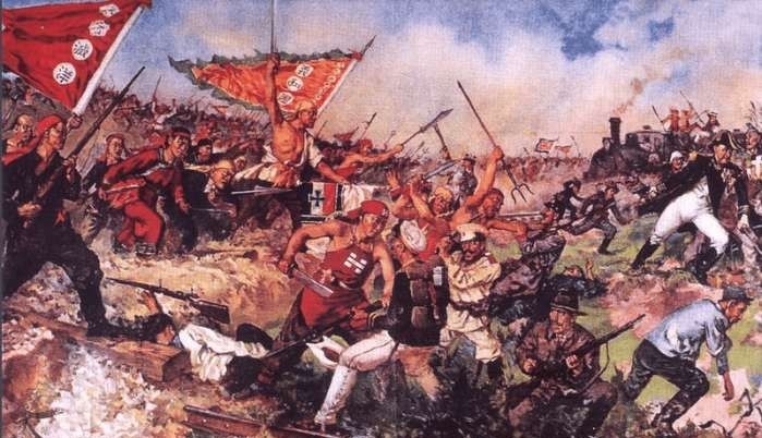 清军|八国联军侵华，攻占紫禁城打开武器库，惊喜道：幸亏清军没反抗