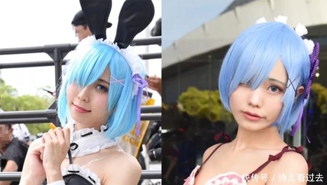  演绎|日本小姐姐COSPLAY雷姆：胖瘦美可爱全齐了，还有点风情万种