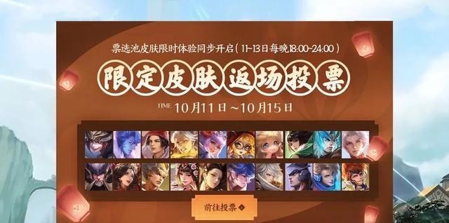 款皮肤|周年庆返场投票即将开启，看到奖池1皮肤，白虎志玩家怒了