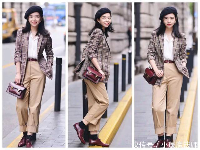 奢感|美女穿搭:不一定非要穿大牌,跟她学穿搭,普通衣服也能穿出轻奢感