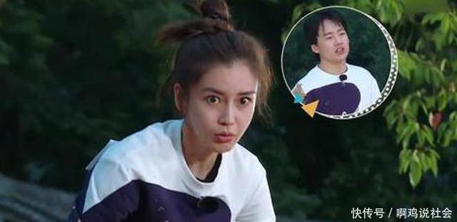 奔跑|Baby在《奔跑吧》卸妆,当导演关掉滤镜美颜,差距一目了然