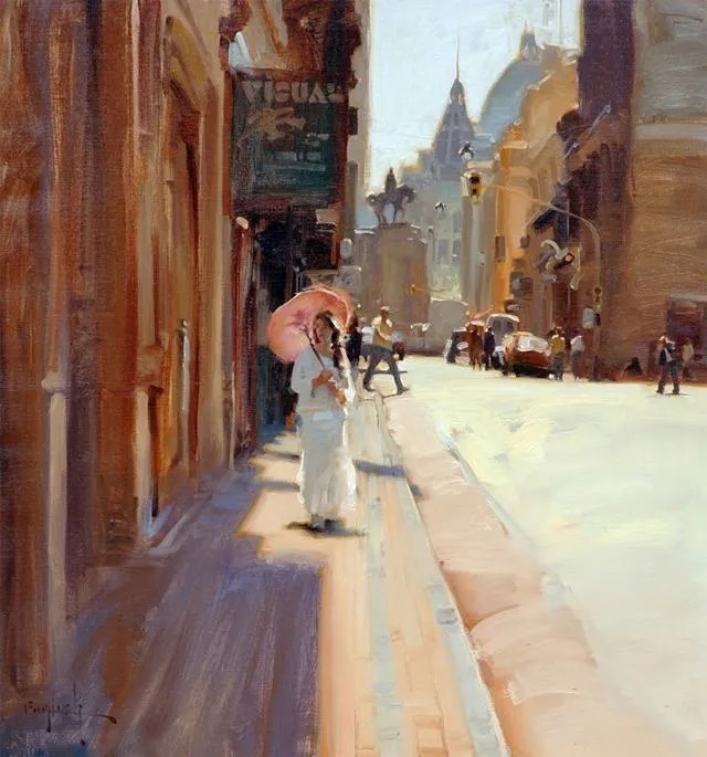 影迷|光影迷情,他的油画就是这么赏心悦目!