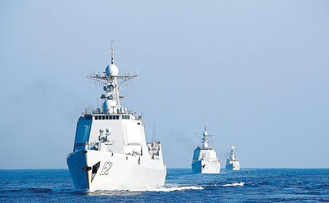海军|中国海军已装备各型驱逐舰32艘,但规模仍只是美军的三分之一