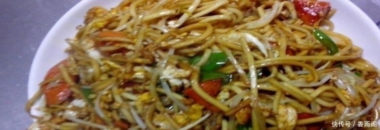 正确|炒面的正确做法,不粘锅,根根分明,炒一大锅,大人小孩都爱吃