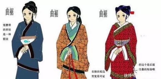 鼻祖|连衣裙“鼻祖”科普绕襟曲裾深衣,到底是怎样一种服饰