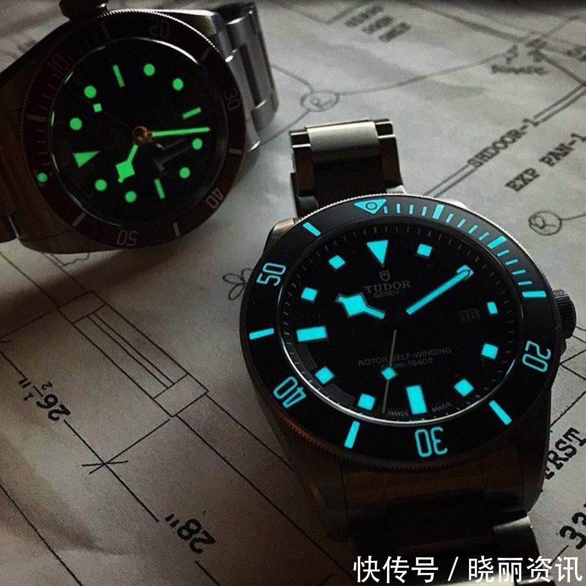 手表|【基础】手表夜光有多少种有何区别