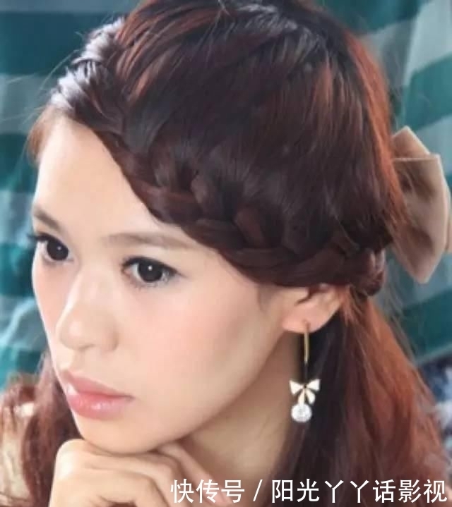 摆脱|碎发太多怎么办?撩上去 扎个清爽扎发 摆脱烦人杂乱!