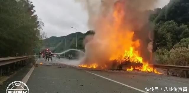  隧道|一个轮胎引发火海！货车司机损失惨重