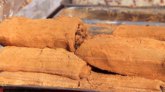 黄豆粉|一袋红豆沙半斤糯米粉,自己在家就可以做的驴打滚