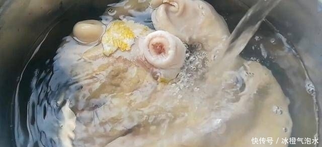 淮扬|厨师淮扬教你如何用白水果做猪肚,美味可口,擦洗是关键