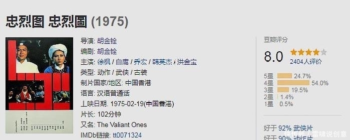  钓鱼岛|为了响应“保卫钓鱼岛”，洪金宝、元奎、元彪合作了一部武侠经典