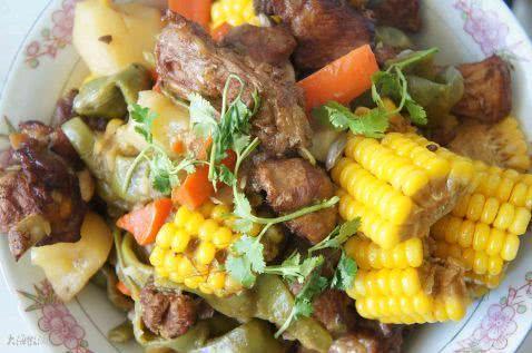  米饭的话|假如给你一桶米饭，以下四道菜中选一种，我猜你会选图五