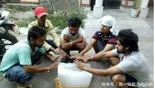 搞笑|搞笑图片幽默段子：你们也算一群人才，想到用冰块来降温，哈哈