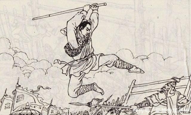 放火|评书元朝十蛮王:放火屠庄,常遇春揍他,一棍膀子劈,再一棍碎顶