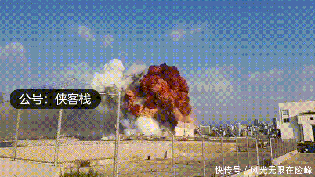 如同|黎巴嫩首都大爆炸，如同地狱