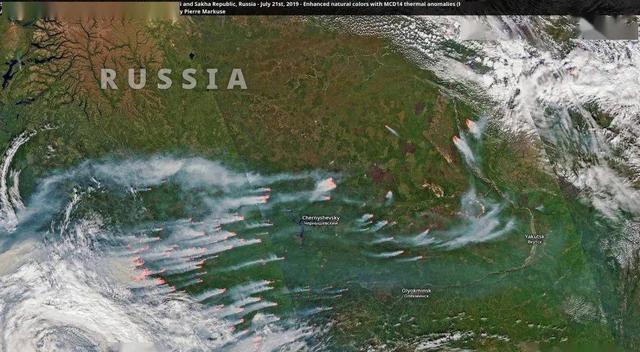图源|北极圈着火!气温直逼38度,科学家恐冰川融化远古病毒复活