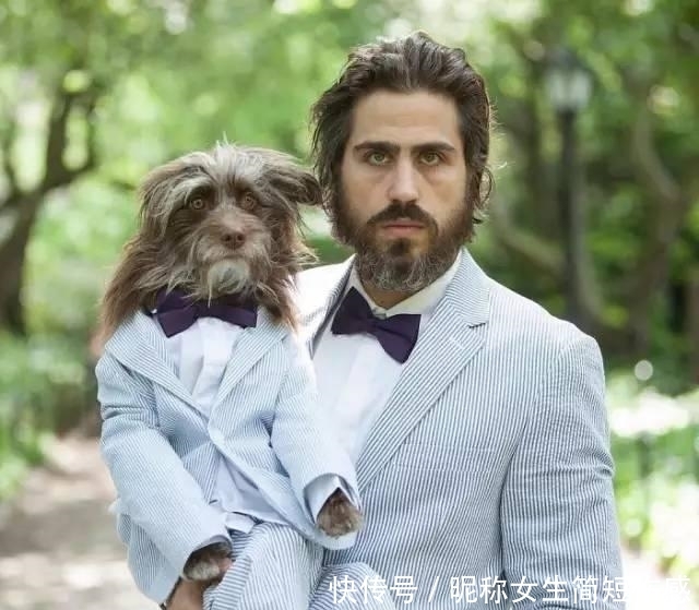 男子|男子和自家宠物狗“撞脸”,网友:好像亲父子