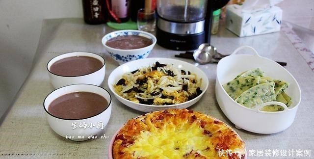 饼丝|我家7天早餐分享,有干有稀是标配,面食一周不重样,家人好幸福