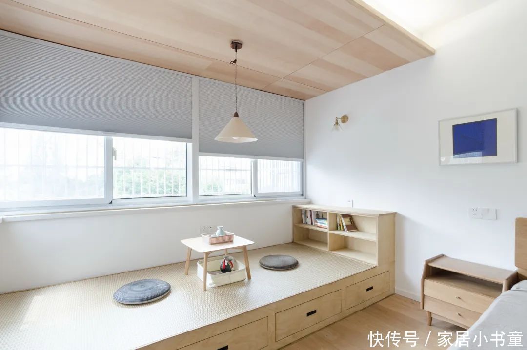  整体空间|谁说旧房改造配色不能更大胆一点！