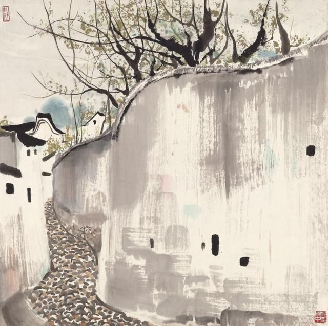  方艺术|“中国画”吴冠中画的太好，中国画在他笔下活了起来