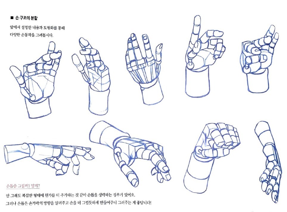 人物|这个教程太详细啦!零基础应该如何画出人物手部?从结构开始学起