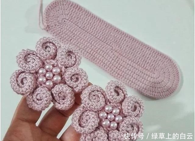  万能|拆下旧鞋子的鞋底，钩织几双万能平底鞋，天天都有新鞋穿，附教程