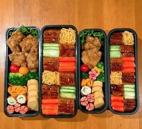 海苔饭团|日本一对兄妹的便当，吸引3万人围观，强迫症表示看起来好爽