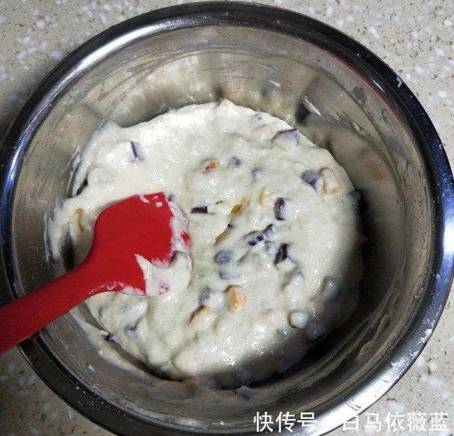  发糕|南瓜紫薯发糕，松软香甜，简单营养