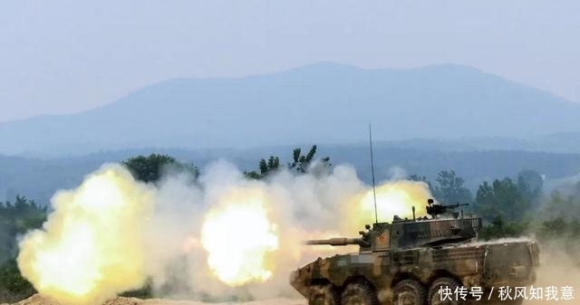 开全|火力开全,11式轮式装甲突击车发射美图来袭