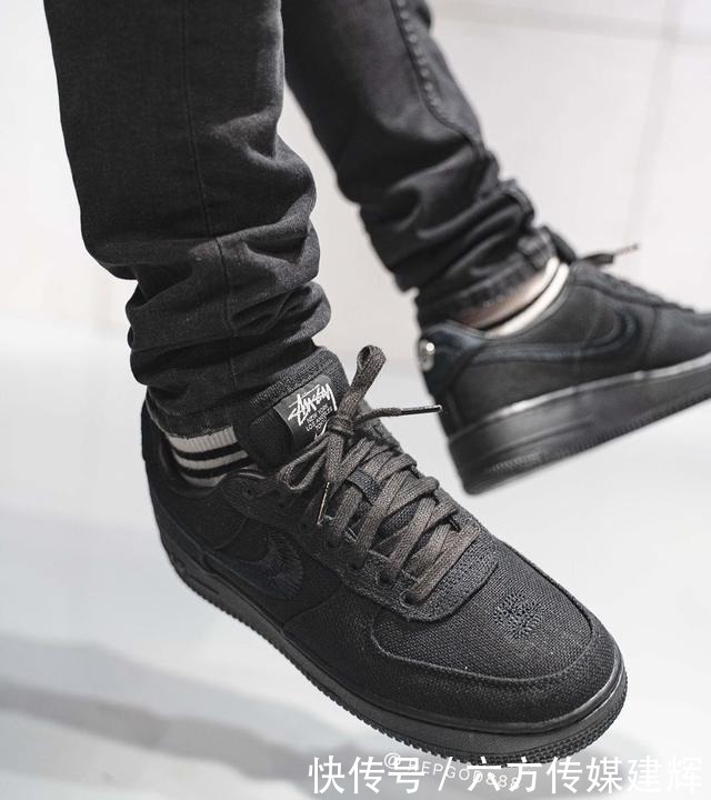 AF1|Stussy x AF1上脚果然香!两双配色你怎么选