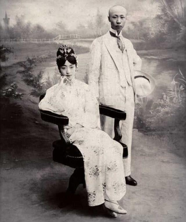  婉容|都说末代皇后婉容很美，现在就让大家一窥她的芳容