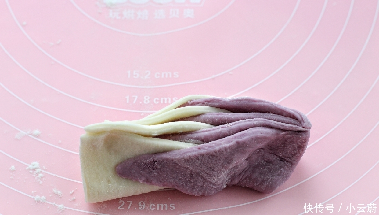 双色|无需任何技巧就能做出双色花卷,层次分明、暄软香甜,漂亮极了!