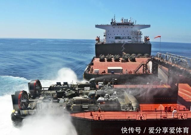 起降|直升机在半潜船上起降训练,可临时改造为两栖舰使用