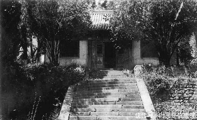 人心神|1907年的嵩山少林寺，幽静古朴的景象，让人心神安宁