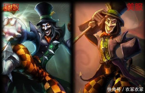 大头|LOL国服和美服原画差距好大,大头有点吓人,大虫子自行脑补!