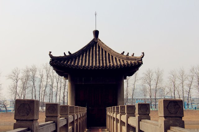 韩端:运河上的观水亭(摄影组图)